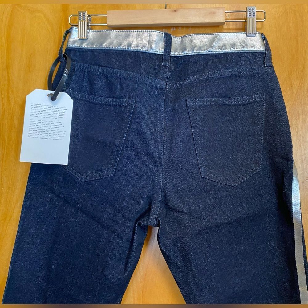 Current Elliott The Fling High Rise Jeans/ Silver color Womens SIZES, 27 - Picture 3 of 8